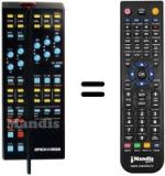 Comandos à distância equivalente REMCON1046