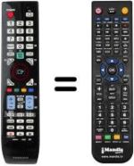 Comandos à distância equivalente Samsung UE40B8090XW/XZG
