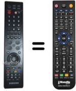 Comandos à distância equivalente Samsung BN59-00602A