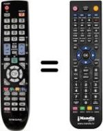 Comandos à distância equivalente Samsung LE32M51BSX / /BWT