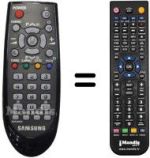 Comandos à distância equivalente Samsung BN59-00963A