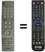 Comandos à distância equivalente Samsung BP59-00008A