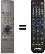 Comandos à distância equivalente Samsung MD5900340A
