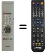 Comandos à distância equivalente Samsung AA59-00266A