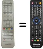 Comandos à distância equivalente Samsung BN59-01092A