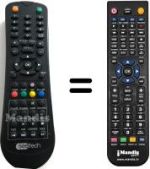 Comandos à distância equivalente SEELTECH STD22-15DB4