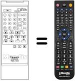 Comandos à distância equivalente Panasonic TNQ1412