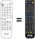Comandos à distância equivalente Panasonic TX-28KL1F