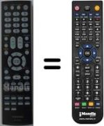 Comandos à distância equivalente Toshiba 43PJ03B