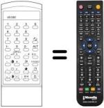 Comandos à distância equivalente Sanyo CEP6022