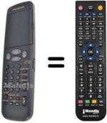 Comandos à distância equivalente Panasonic VEQ2055