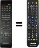 Comandos à distância equivalente Telefunken TE22880FB6