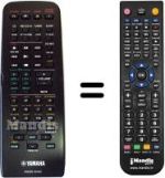Comandos à distância equivalente Yamaha HTR-5830