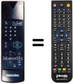Comandos à distância equivalente Technisat TECHNITWIN