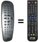 Comandos à distância equivalente Philips 242254900968