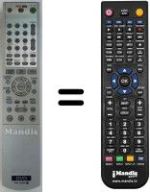 Comandos à distância equivalente Sony RDR-GX300