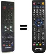 Comandos à distância equivalente Samsung MF59-00287A