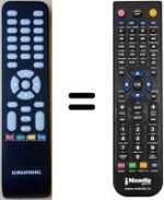 Comandos à distância equivalente Grundig SEC14055W