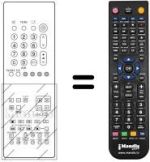 Comandos à distância equivalente Pioneer SEC2289