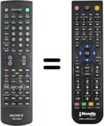 Comandos à distância equivalente Sony SEC0849