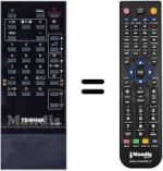 Comandos à distância equivalente Toshiba SEC2270