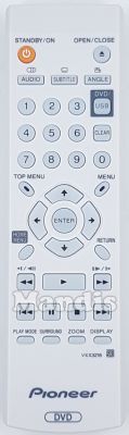 Comando à distância original PIONEER VXX3218 (07650NU020)