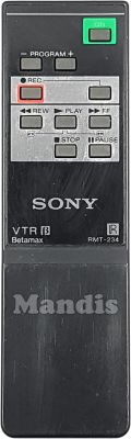 Comando à distância original SONY RMT-234 (146384542)