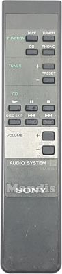 Comando à distância original SONY RM-S130 (146535811)