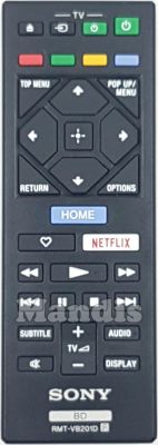 Comando à distância original SONY RMT-VB201D (149312211)