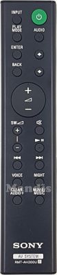 Comando à distância original SONY RMT-AH300U (149327911)