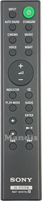 Comando à distância original SONY RMT-AH411U (149336011)