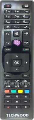 Comando à distância original TECHWOOD RC4875 (23266430)