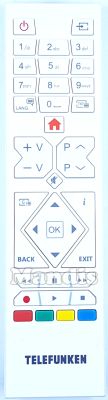 Comando à distância original TELEFUNKEN RC39105 (23526328)