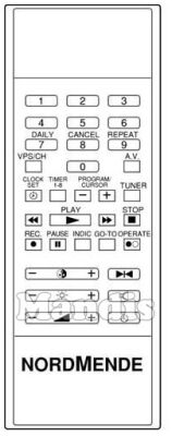 Comando à distância original THOMSON V1005M (273921) Comando à distância original THOMSON V1005M (273921)