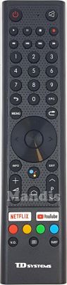 Comando à distância original TD SYSTEMS 30604611CXTDS004