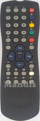 Comando &agrave; dist&acirc;ncia original PHILIPS RC1123702-00 (313922885382)