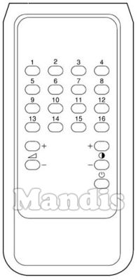 Comando &agrave; dist&acirc;ncia original AMPLIVISION 32 SERIES