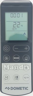 Comando à distância original DOMETIC 386520126