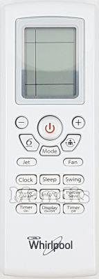 Comando &agrave; dist&acirc;ncia original WHIRLPOOL C00415561 (482000017931)