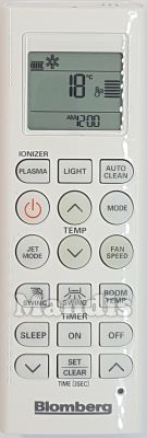 Comando à distância original GRUNDIG 6711A90022N (5400185225)