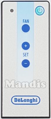 Comando à distância original DELONGHI 5551010800