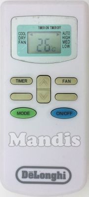 Comando &agrave; dist&acirc;ncia original DELONGHI 1090110003-R (5551015500)