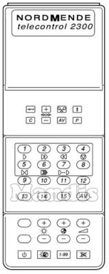 Comando à distância original THOMSON TC2300 (583437) Comando à distância original THOMSON TC2300 (583437)