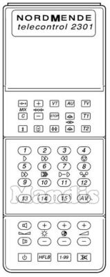 Comando à distância original THOMSON TC2301 (583449) Comando à distância original THOMSON TC2301 (583449)