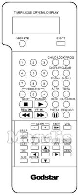 Comando à distância original LG 597080E