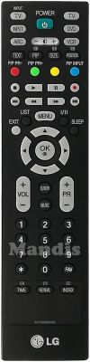 Comando &agrave; dist&acirc;ncia original LG RC276 (6710900010G)