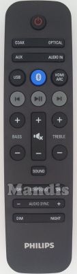 Comando &agrave; dist&acirc;ncia original PHILIPS 996580002887
