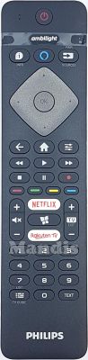 Comando à distância original PHILIPS 996592003182