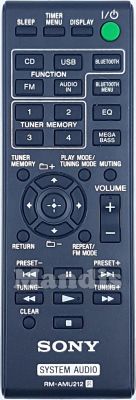 Comando à distância original SONY RM-AMU212 (A2060832A)