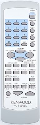 Comando à distância original KENWOOD RC-F0300E (A70149405)